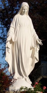 Catholic Virgin Mary statue