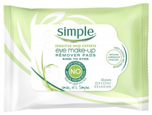 Simple Makeup remover pads