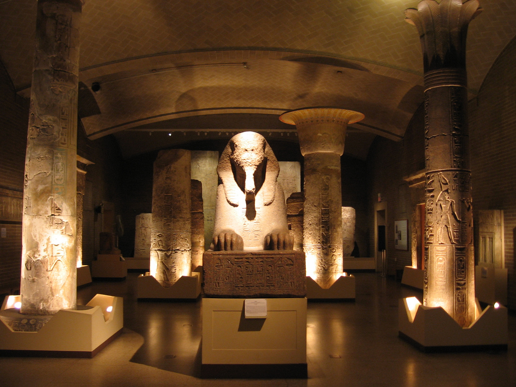 Penn-Museum-Lower-Egyptian-gallery