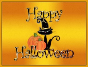 happy-halloween-black-cat-with-pumpkin-wallpaper