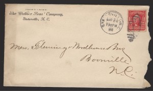 addressed envelope